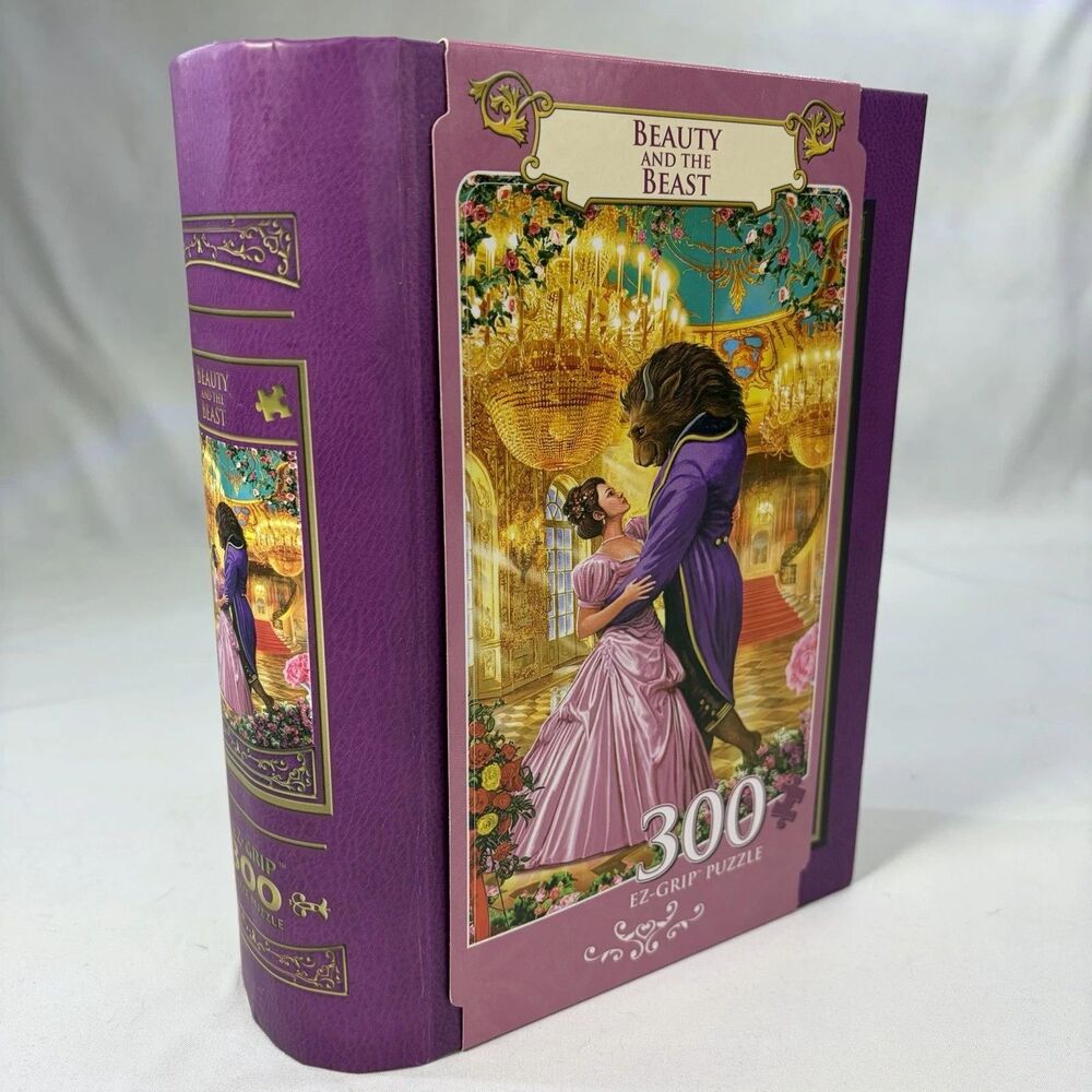 NEW Beauty And The Beast 300 Pieces Master Pieces Ez Grip Puzzle